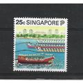 Singapore.SG627 25c Dragon Boat Festival.Fine U...