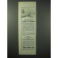 1923 Thos. Cook & Son Cruise Ad - Unparalleled Europe