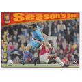 Futera's Aston Vila 1997-98 Fans' Selection: Season's Best - No. 45, Arsenal 0 A