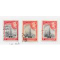 BERMUDA 1938 KG6 SG110 SHIPS HAMILTON HARBOUR x...