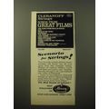 1960 Mercury Records Ad -Clebanoff Strings Songs from Great Films