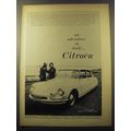 1960 Citroen Car Advertisement - An adventure in itself.. Citroen