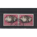 SouthAfrica.SG108 1d "Victory" Pairs.Fine Used....