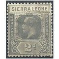 Sierra Leone 1922 SG134 2d Grey Mounted Mint.
