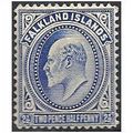 Falkland Islands 1904 SG46 2 1/2d Ultramarine M...