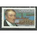 CAN 1986 34c 'JOHN MOLSON' FINE USED (EBID41-497)