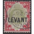 British Levant Sg L10 1s Dull Green & Carmine c...