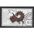 BERLIN -1987 50pf+ 25 'PRECIOUS METALWORK' FINE...