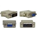 DVI Analog Male to VGA (HD-15) Female Adapter (...