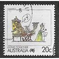 AUS 1988 20c 'LIVING TOGETHER - COMMERCE' FINE ...