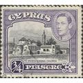 CYPRUS, King George VI, Church at Peristerona, ...