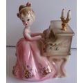 VINTAGE ' JOSEF ' MUSIC BOX GIRL PLAYING PIANO ...