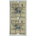Vintage: West Yorkshire PTE Bradford bus ticket...