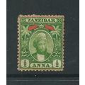 zanzibar stamps. sg156 fu sg 156 hm heavy hinged