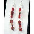 Small bronze dipped round & oval crystal glass ...