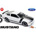 RARE KEYCHAIN WHITE FORD MUSTANG GT BOSS CUSTOM...