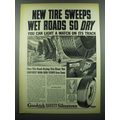 1939 Goodrich Safety Silvertown Tires Ad - Wet Roads