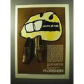 1970 Florsheim Calcutta Shoes Ad - 30222 and 30220