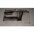1970 FMC Corporation Ad - This Lake is All Wash...