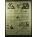 1955 J. Arthur Rank Organisation Ad - Hollywood goes to Leicester