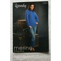 2011 Wendy Knitting Book 344 Merino chunky, 9 d...