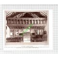 Llanegryn Church Wales - 1920s Cutting / Print