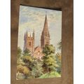 1905 fr Raphael Tuck Postcard - LLandaff Cathed...