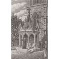 Cheltenham Victorian Sketch Painting Of Kings B...