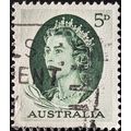 STAMP AUSTRALIA SG354 1963 5d Queen Elizabeth I...