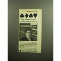 1958 RCA Victor Record Advertisement - Jan Peerce in Las Vegas