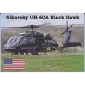 UKRAINE postcard Armed Forces Helicopter Sikors...