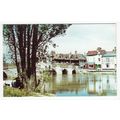 The Bridge and Quay St Ives Postcard Cambridges...