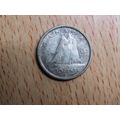 1955 Queen Elizabeth ll 10 Cents Canada Coin