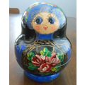 Russian Set of Seven Nesting Dolls Vintage Signed