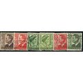 1950/1953 SG 234/237d - #2 fine used (o)