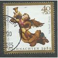 BERLIN -1989 40pf + 20 'CHRISTMAS' FINE USED (E...