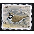 2001 Iceland Sc# 953 used - Bird (ringed plover...
