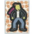 NICKTOONS ' STICKER ' card #7 ROGER ( 1993 )