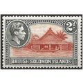 Solomon Islands 1939 SG63 2d Orange-Brown & Bla...