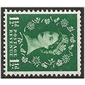 1952 SG517a 1/2d Green Wmk Tudor Crown SIDEWAYS...