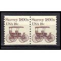 1901 5.9c Bicycle Very Fine MNH Dry Gum Pair PA...
