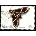 Australia 1991 Insects 43c Used Stamp Hawk Moth.