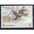 Australia 1991 Waterbirds - Chestnut Teal $1 Used