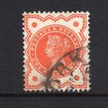 Victoria- 1887-92 - ½d Vermilion (sg197) Used #2