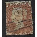 1854/1857 SG Type 1 - used (o) - 3 short sides