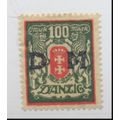 Danzig Stamp Scott #O35, Mint Hinged