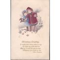 Antique PC 1916 - Christmas Greeting