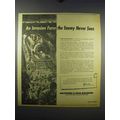 1943 Baltimore & Ohio Railroad Ad - An Invasion Force