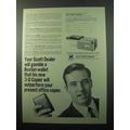1969 Scott 3-D Copier Ad - Gamble Buxton Wallet