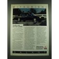 1986 Mitsubishi Galant Ad - Sooth Your Nervous System